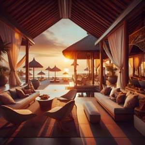 A place to relax and enjoy the sunset