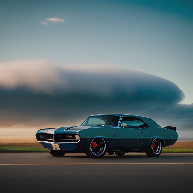 Old sports car