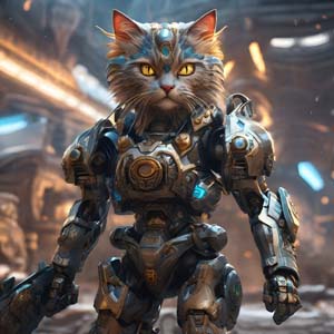 Cyborg cat