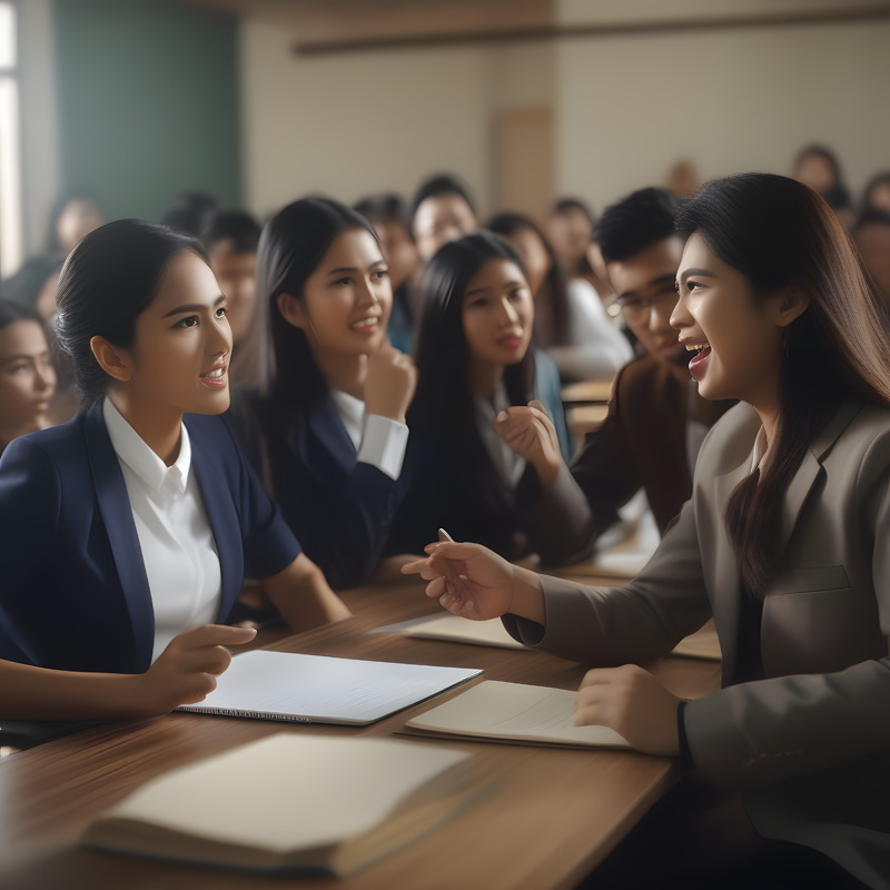 Speaking during class meetings