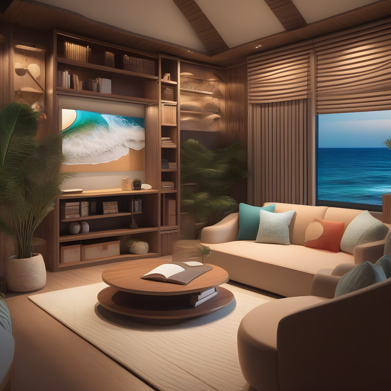 Quiet lounge room