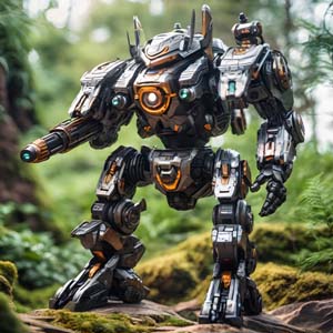 Robots in the forest