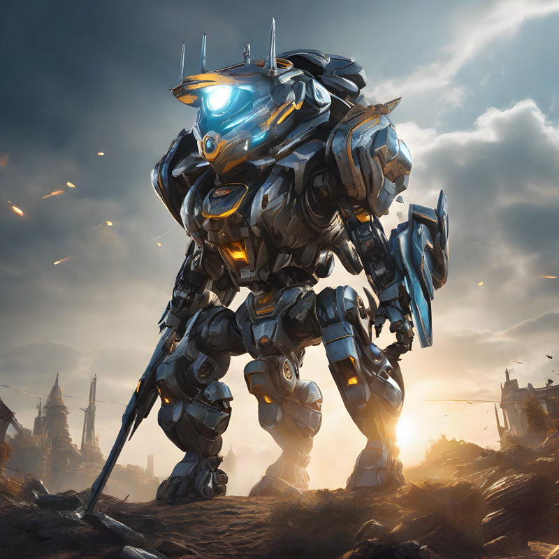 Three-legged robot