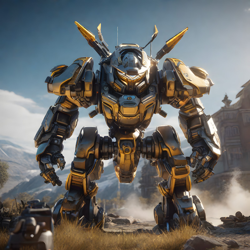 Robot fighter