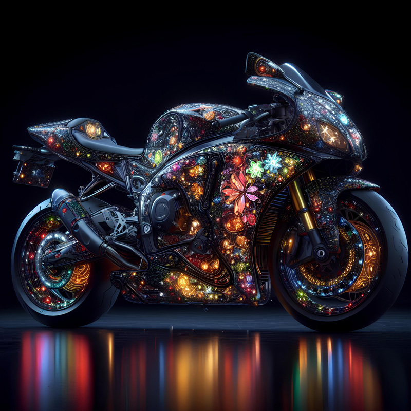 Sport motorbike