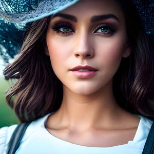 Women wearing hats