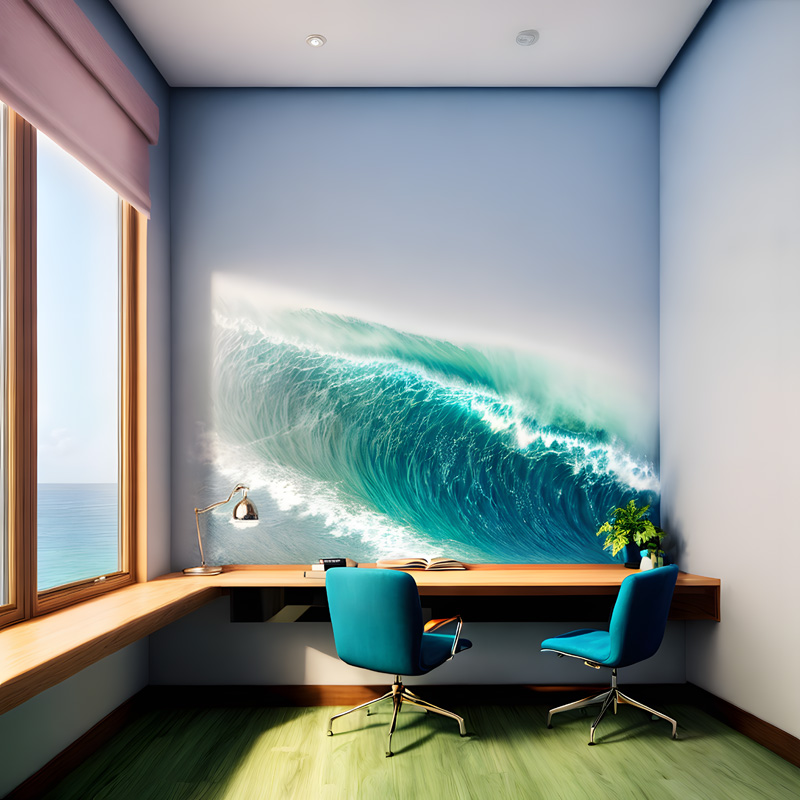 Relaxing workspace