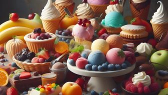 A collection of delicious desserts