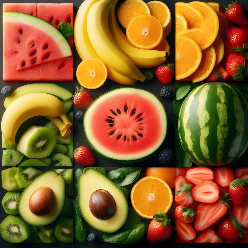 Fruit variety grid